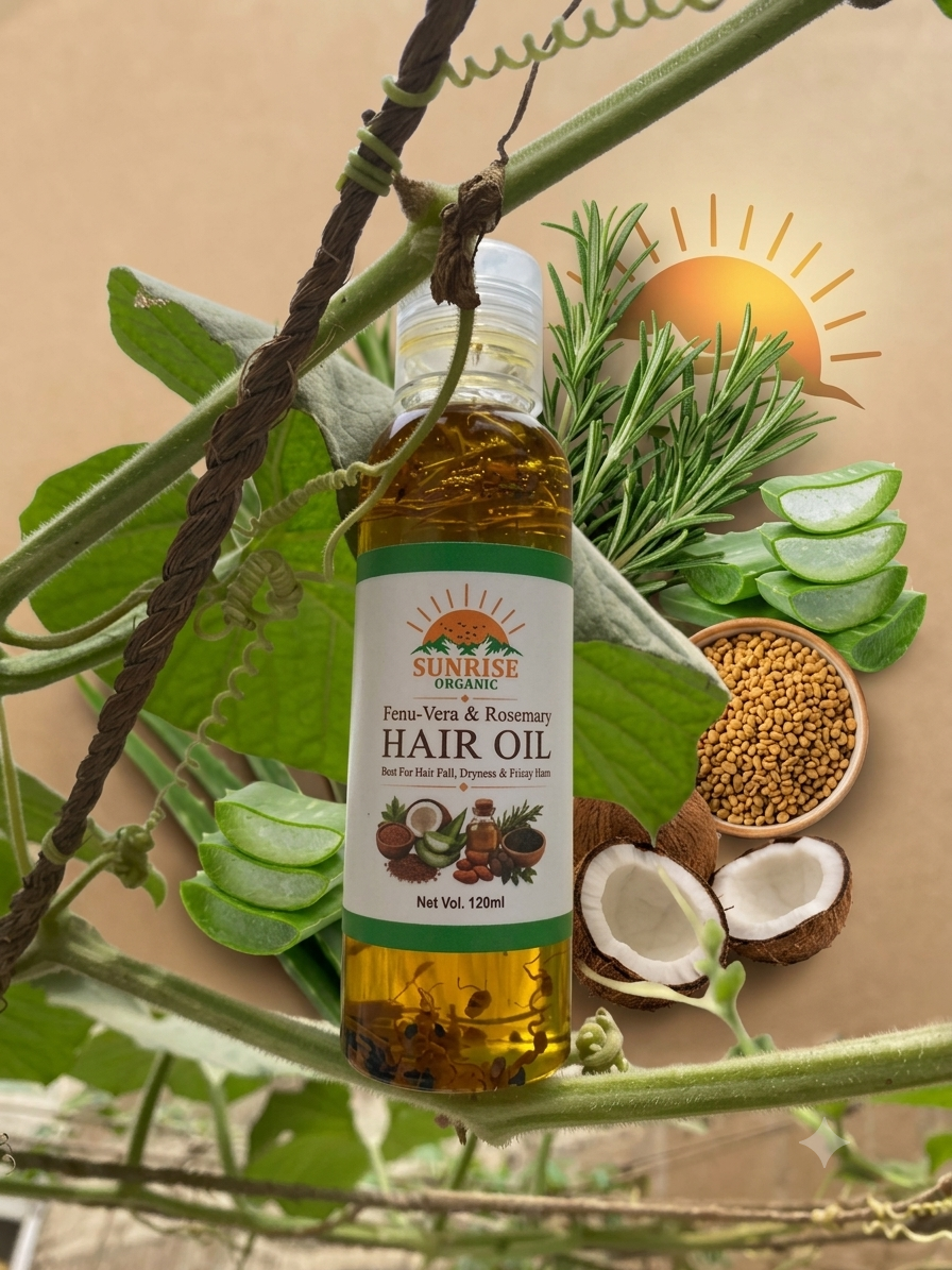 Fenu-Vera & Rosemary Hair Oil hair oil
